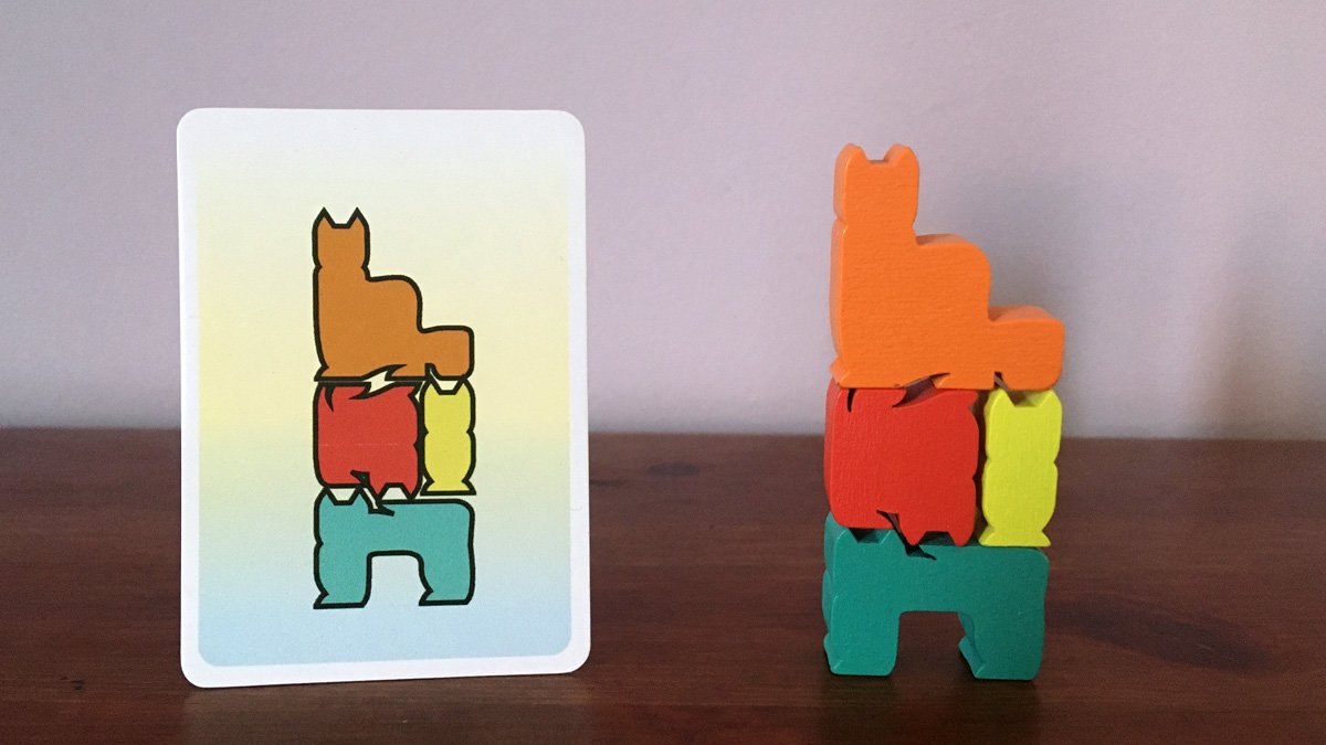 Matching a Card with a Stack of Pieces, Image: Sophie Brown