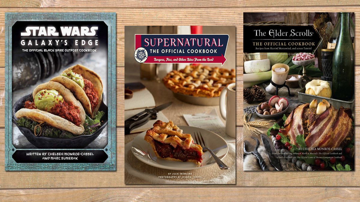 3 Cookbooks Inspired by Fandoms, Cover Images Insight Editions, Background Needpix