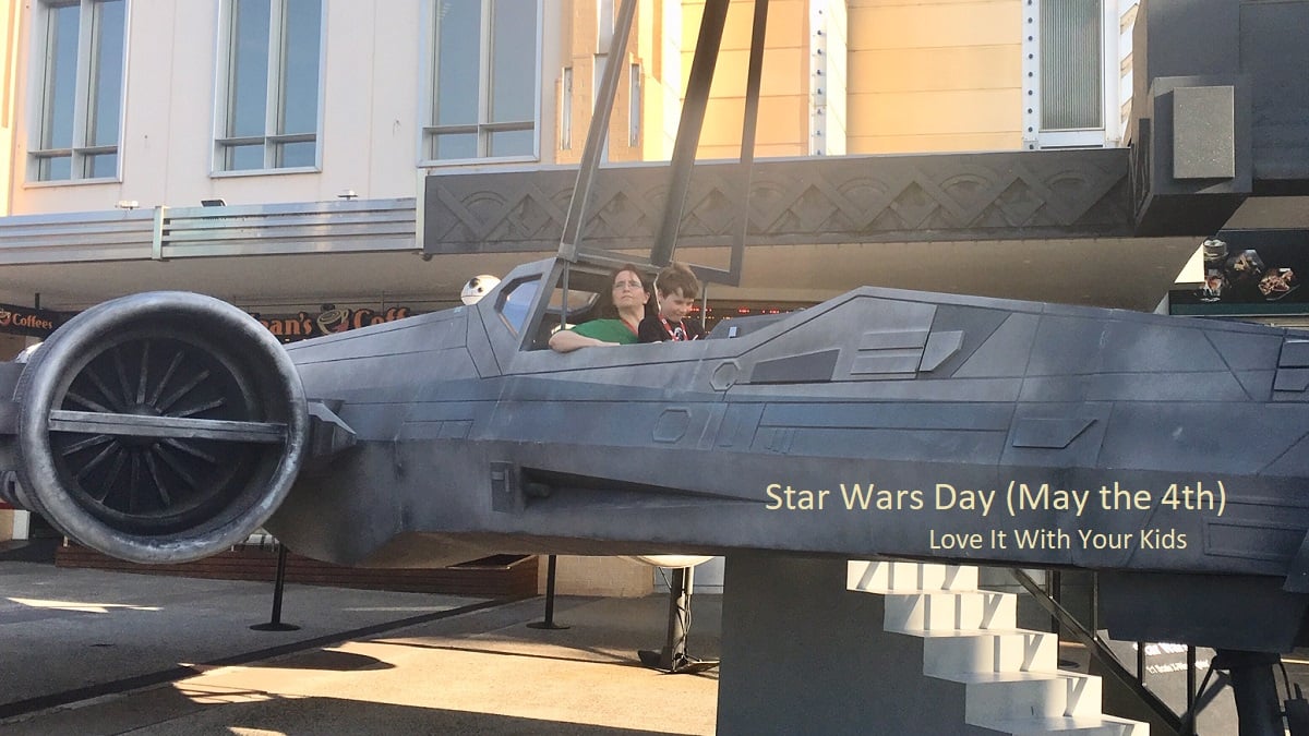 Star Wars Day X-Wing Fighter