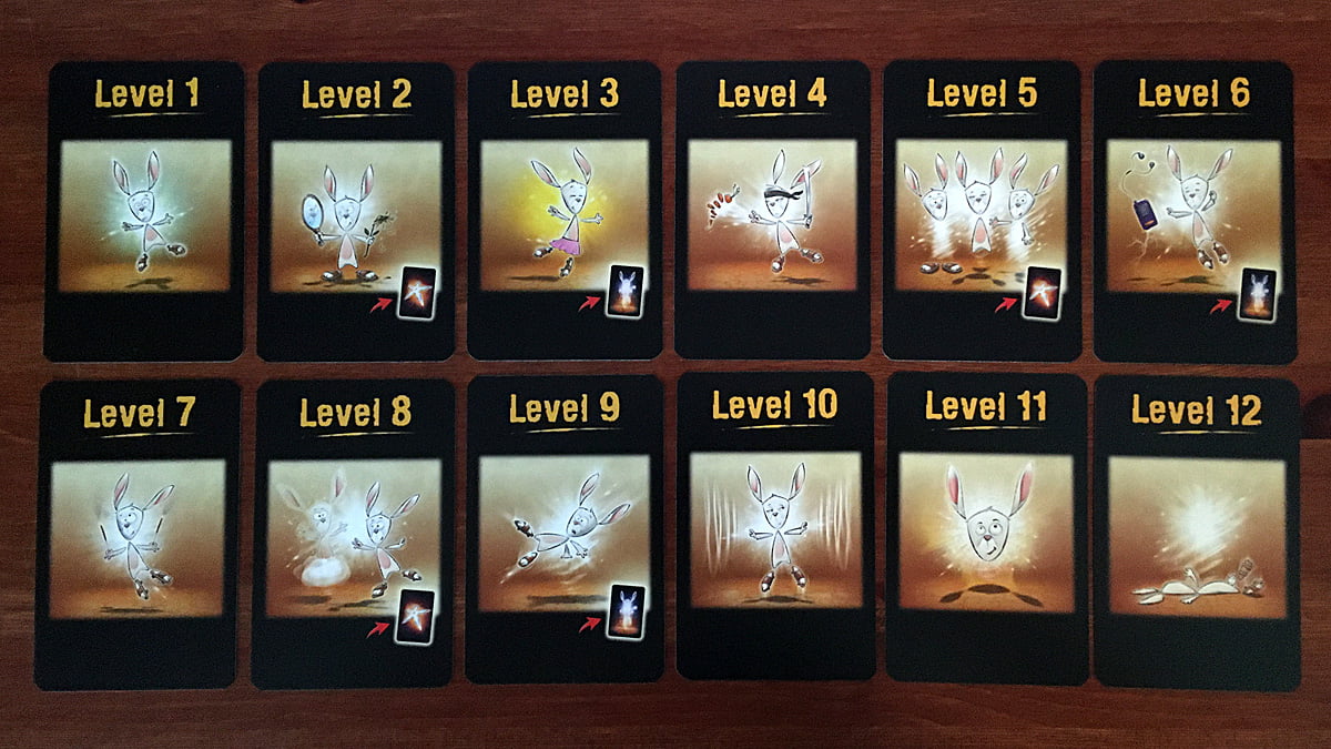 The Twelve Level Cards, Image Sophie Brown