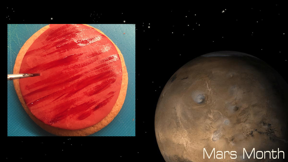 Mars Cookies, Image Sophie Brown, Mars Background Image NASA