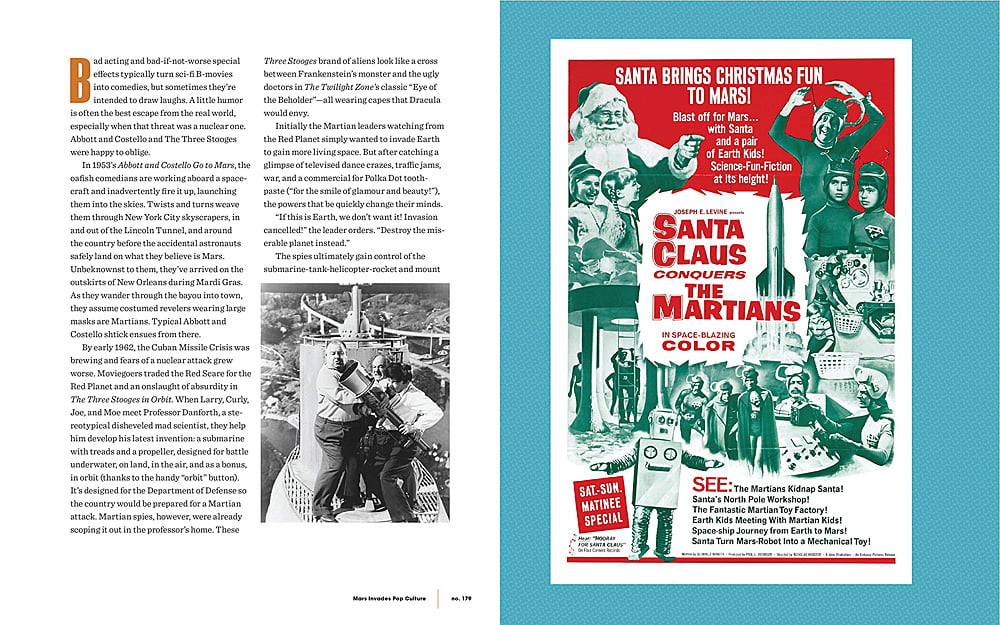 The Big Book of Mars Page Spread 2, Image Quirk Books