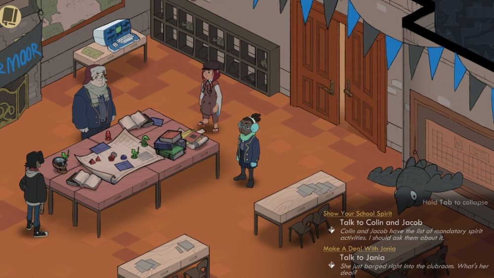 Wintermoor in the Clubroom