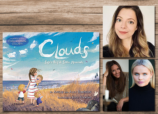 Clouds Cover Image Aladdin, Author Images Glenn Nutley and Carried Macleod Photography, Illustrator Image Lucy Fleming