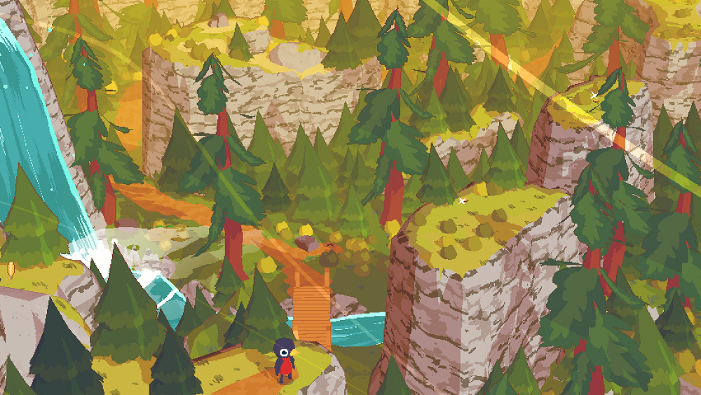A Short Hike video game for relaxing