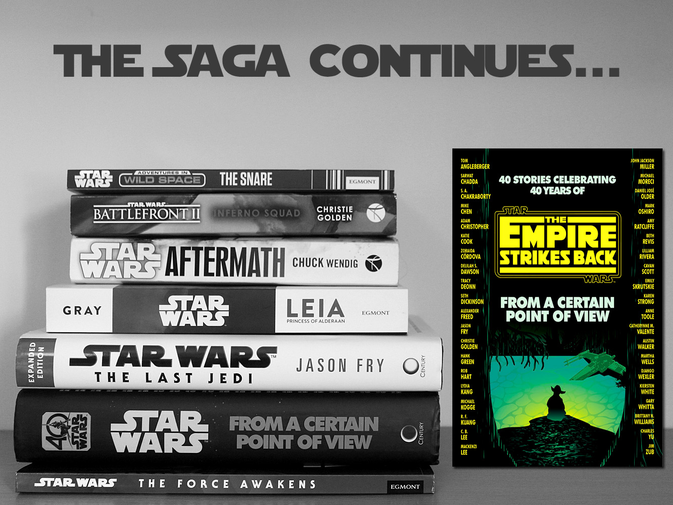 The Saga Continues, From a Certain Point of View, The Empire Strikes Back