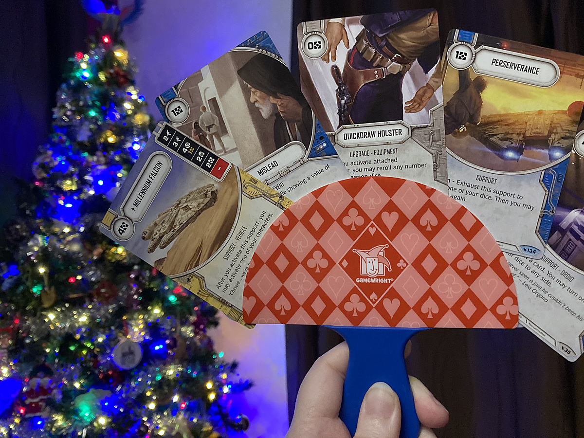 Using the Little Hands Card Holder, Image Sophie Brown