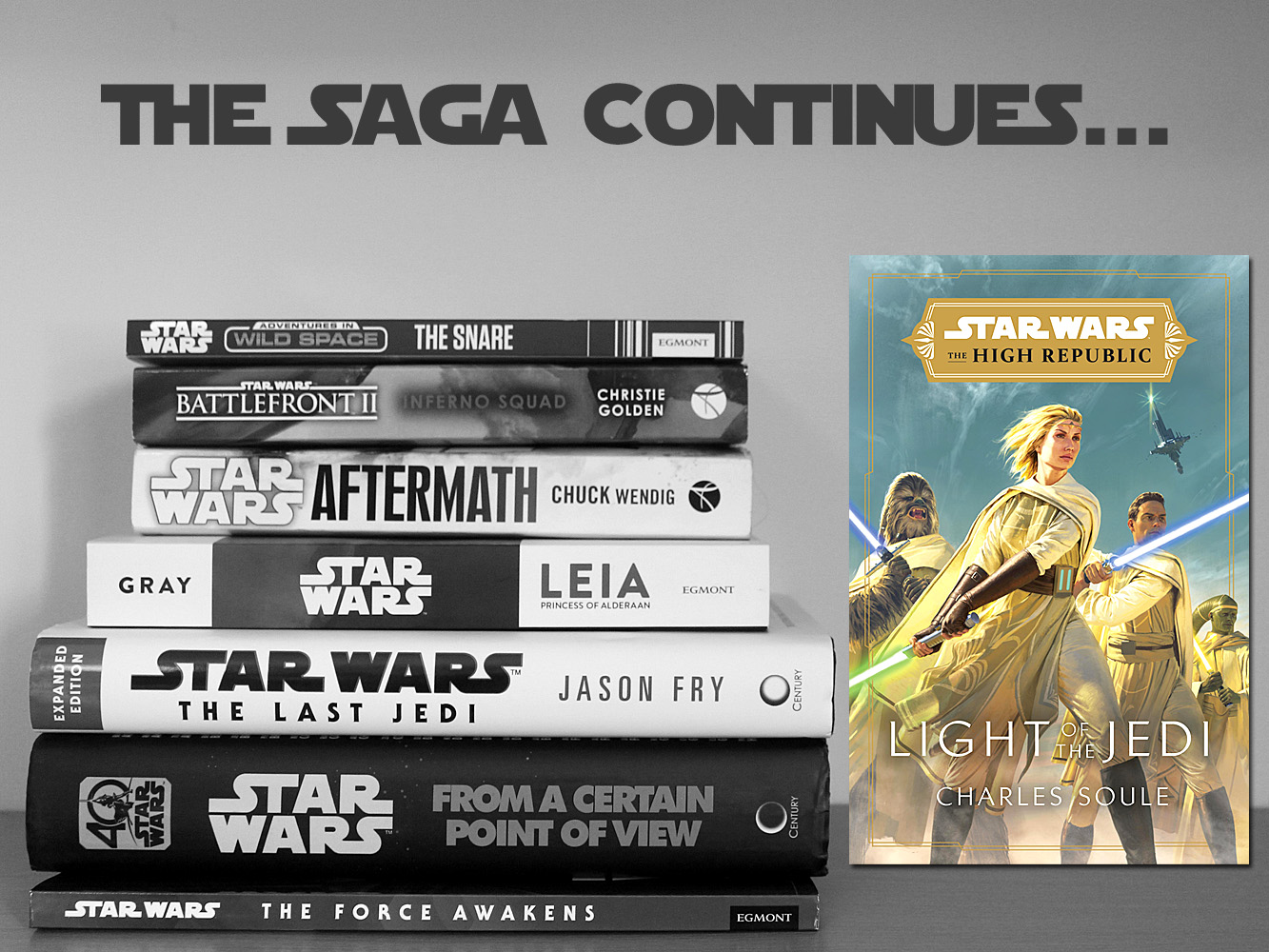 The Saga Continues, Light of the Jedi, Image Del Rey