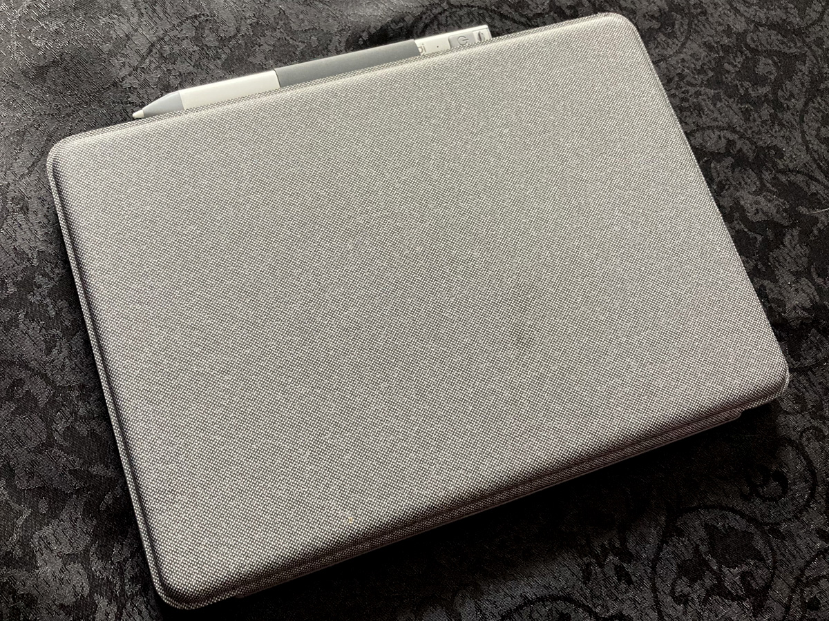 The Logitech Combo Touch Case Closed for Travel or Storage, Image Sophie Brown