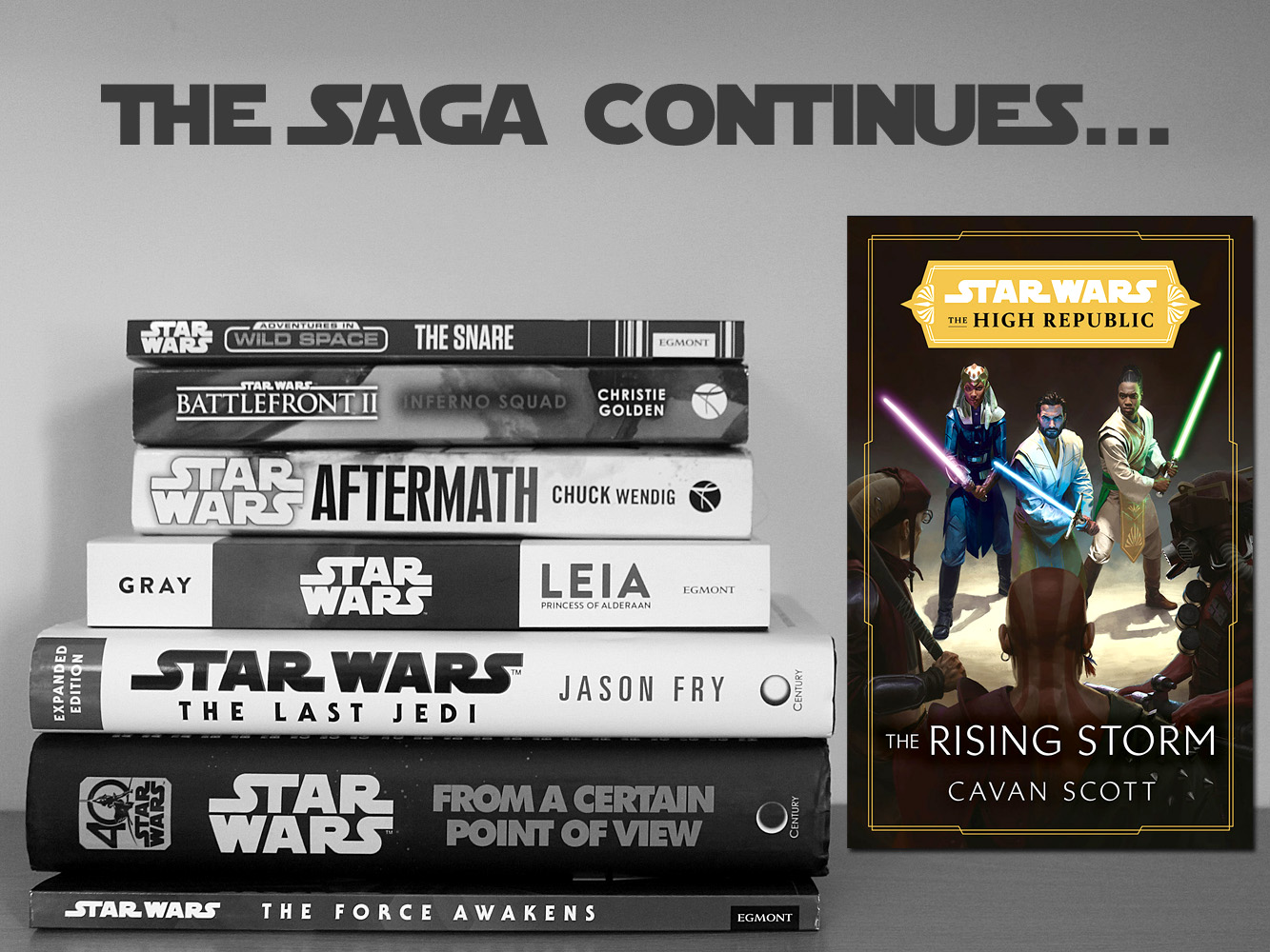 The Saga Continues: The Rising Storm by Cavan Scott