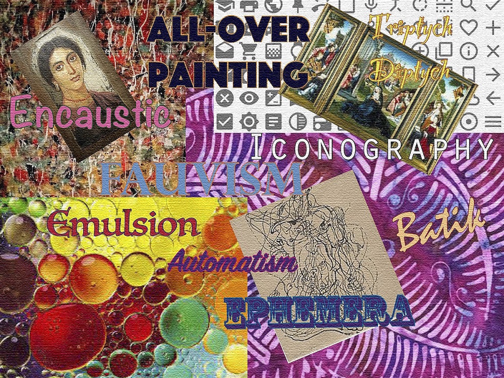 Be the Artist 2021 Vocabulary