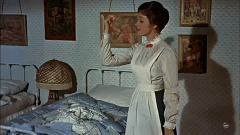 Mary Poppins cleans up