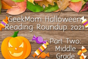 Halloween Reading Roundup Header 2021 Part Two