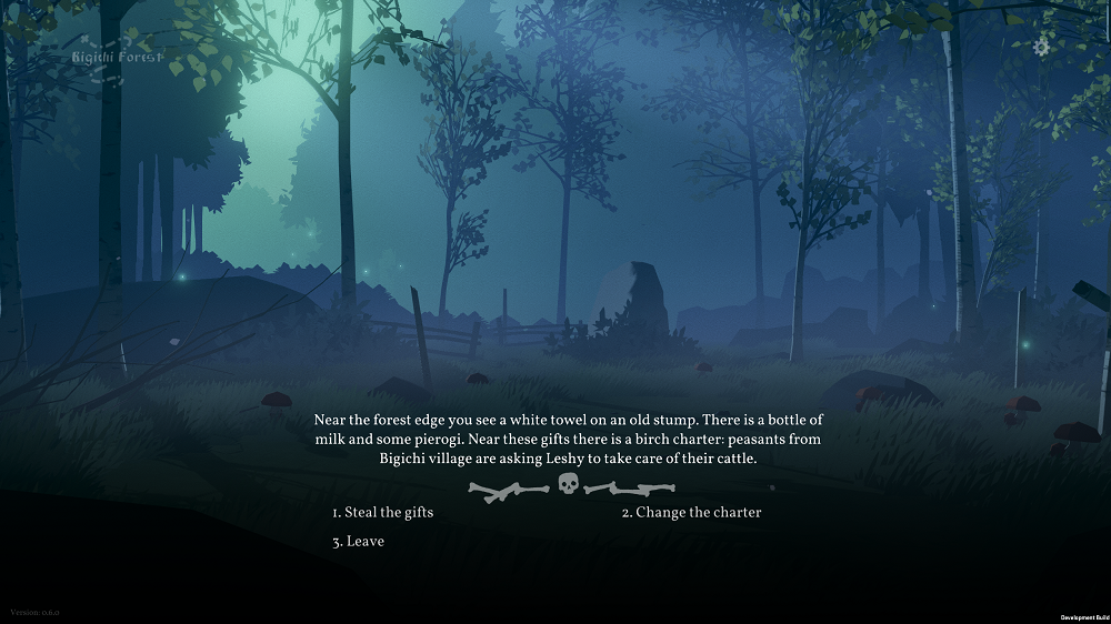 Screenshot of Black Book Leshy Clearing