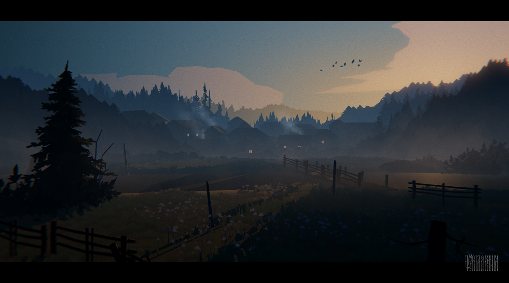 View across Black Book villages