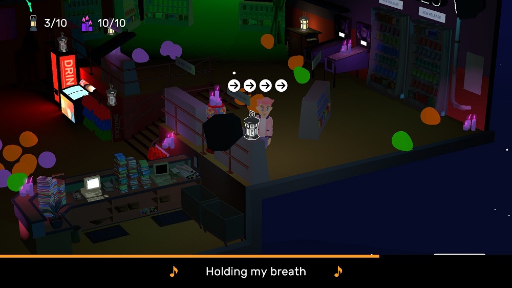 musical game with rhythm elements