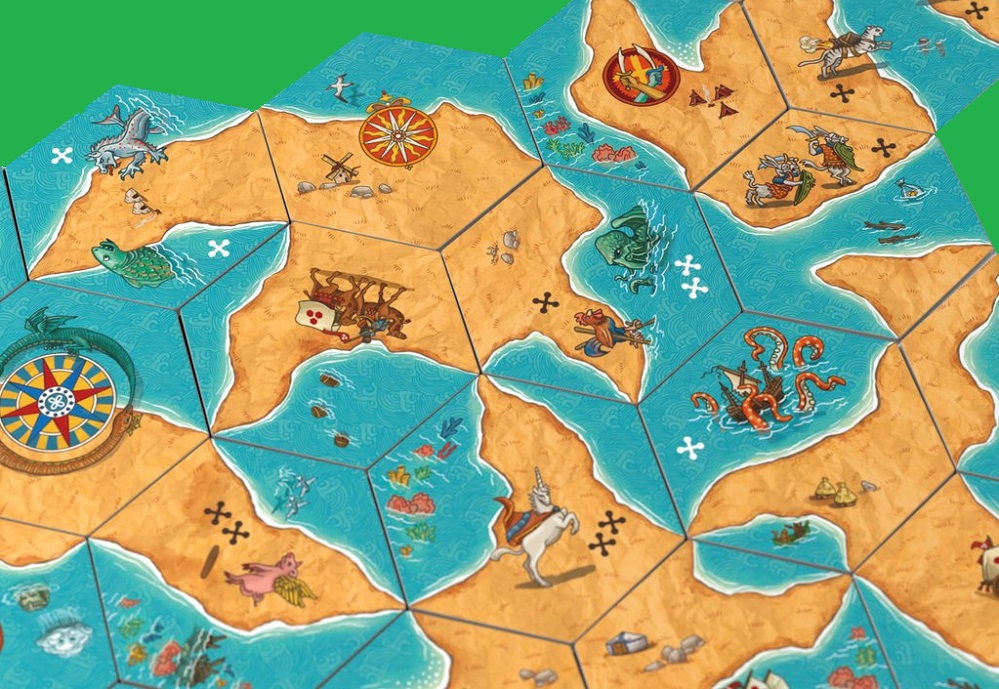 Land vs Sea tile images