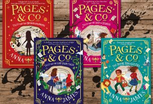 Pages and Co, Background Images from Pixabay, Book Covers from Penguin Random House