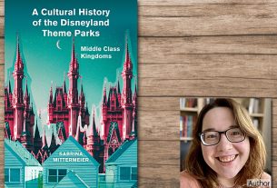 A Cultural History of the Disneyland Theme Parks, Cover Image Intellect