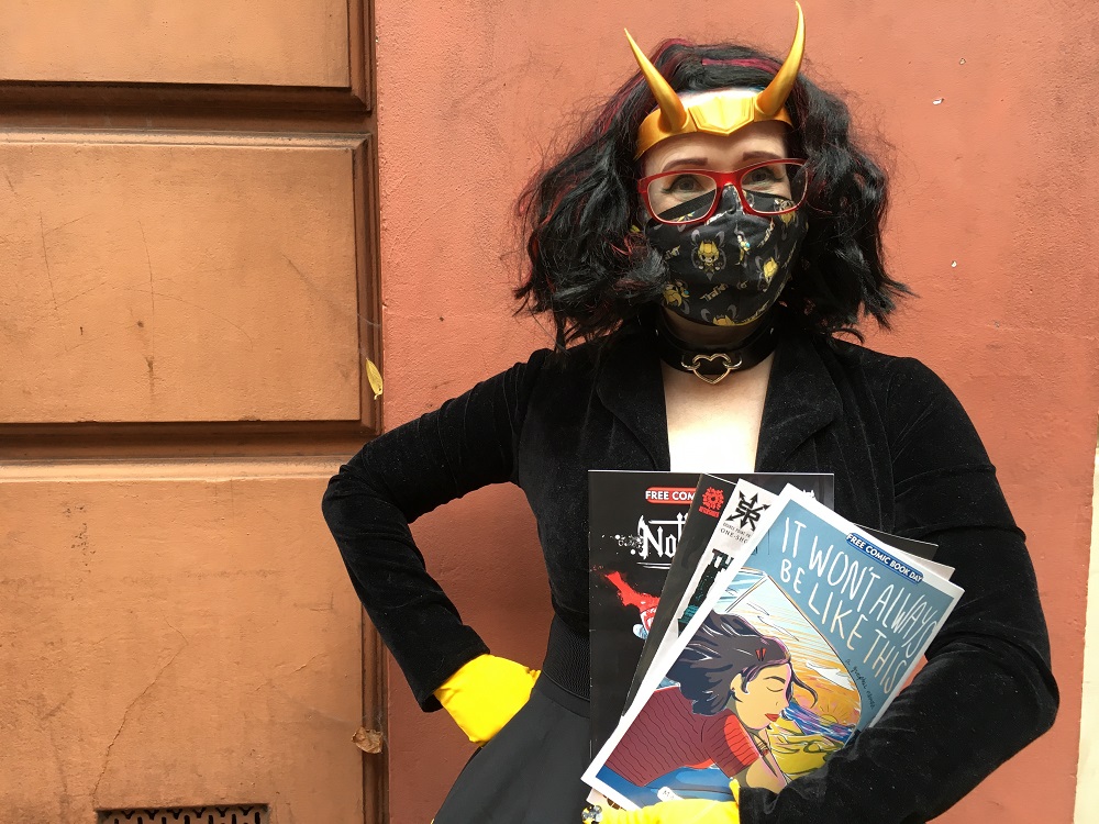 Image of cosplayer TrishyKitty at FCBD Comic Book Convention 2022