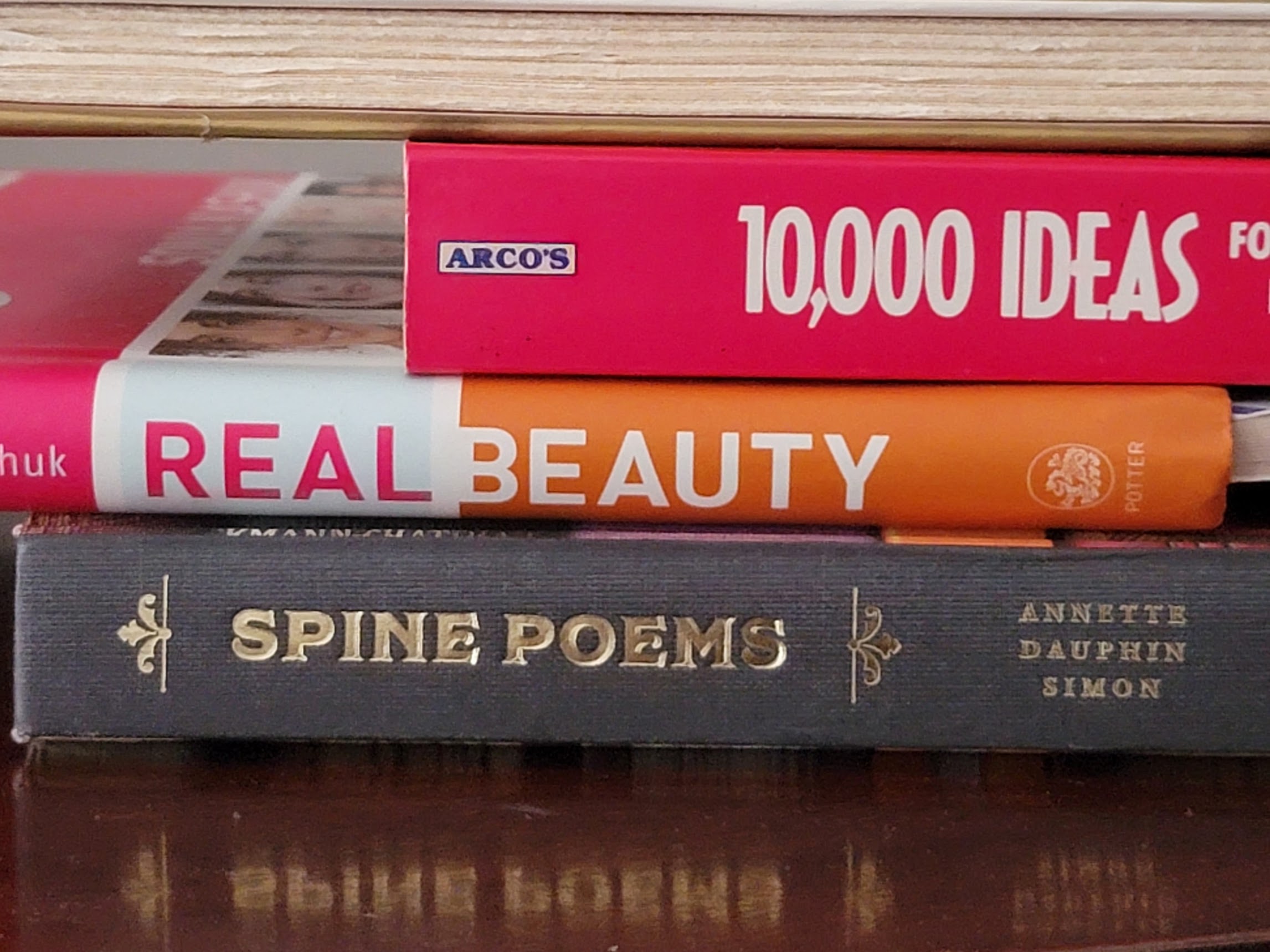 Spine poems