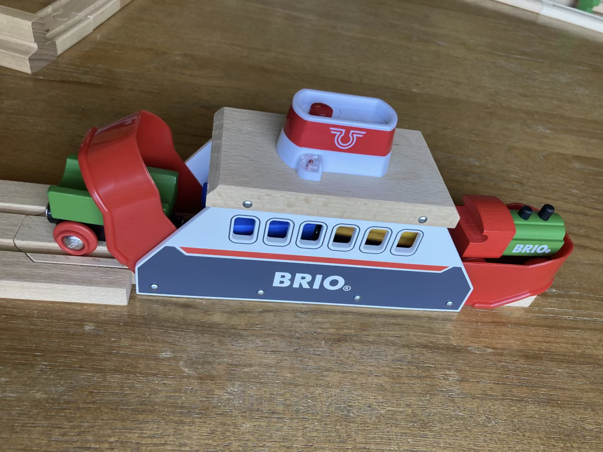 GeekMom Review: BRIO's Battery-Operated Steaming Train - GeekMom