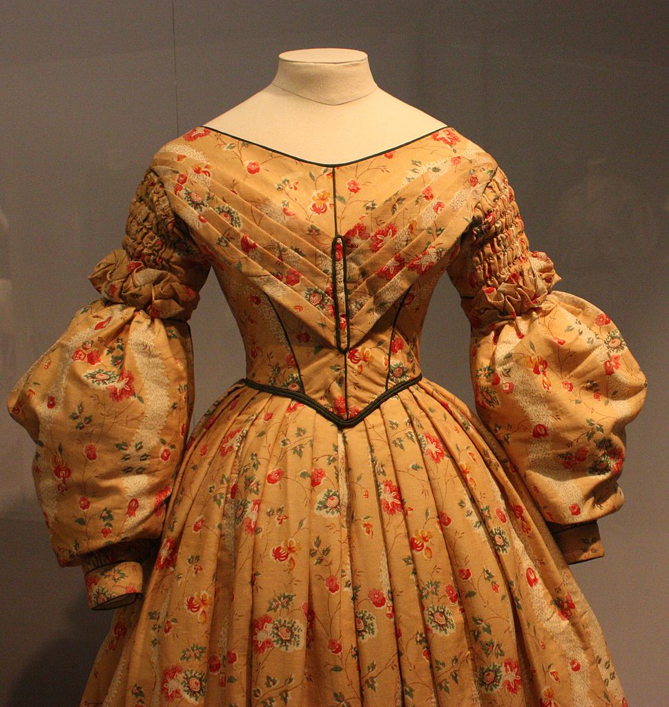 women's day dress 1830s