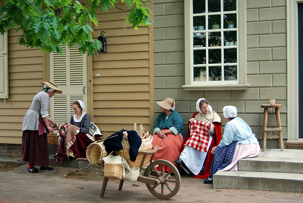 Colonial Williamsburg reenactors